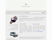 Tablet Screenshot of lazarautomobile.ro